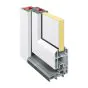 Kunststofftür Mod. Standard 1 - 980 x 1980 mm (B x H), Anschlag: innen links - DIN links