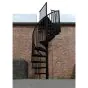 Spindeltreppe / Wendeltreppe Los Angeles Schwarz