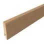 Sockelleiste für Laminatboden - Modell: LENS Eiche Dekor, Länge: 2400 mm, Höhe: 60 mm, Tiefe: 17 mm