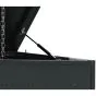 Mülltonnenbox 1-flügelig - Farbe: anthrazit, Breite: 69,5 cm, Höhe: 120 cm, Tiefe: 80 cm