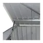 Mülltonnenbox / Gerätehaus - Farbe: anthrazit, Länge: 2350 mm, Breite: 1000 mm, Höhe: 1300 mm 