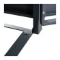 Mülltonnenbox Alina 2-flügelig – Farbe: anthrazit, Breite: 132 cm, Höhe: 116 cm, Tiefe: 80 cm