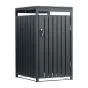 Mülltonnenbox Elis 1-flügelig erweiterbar - Farbe: anthrazit, Breite: 68 cm, Höhe: 120 cm, Tiefe: 80 cm