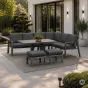 Gartentisch Malaga - Breite: 900 mm, Länge: 1500 mm, Höhe: 510-740 mm