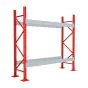 Palettenregal Mod. Max Heavy - Höhe: 2700 mm, Breite: 2700 mm, Tiefe: 800 mm