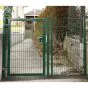 Rohrrahmenflügeltor 1-flügelig - Ausführung: grün beschichtet, Höhe: 83 cm, Durchgangslichte: 250 cm