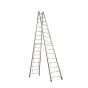 Alu-Sprossen Stehleiter Mod. S305 - Sprossenanzahl: 2 x 16, Länge: 4,65 m