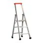 Euro-Profi Alu Stufenstehleiter Mod. S32577 - Stufenanzahl: 3, Länge: 1,40 m