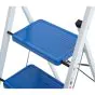 Stahlklapptritt Mod. SKT - Stufenanzahl: 2, Standhöhe: 47 cm