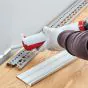 Sockelleiste Prestige - Farbe: dunkelbraun, Länge: 2500 mm, Höhe: 75 mm, Tiefe: 22 mm