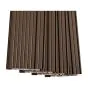 Terrassendielen AluClick – Farbe: braun, Querschnitt: 165,5 x 26,6 mm, Länge: 2,2 m