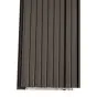 Terrassendielen AluClick – Farbe: dunkelgrau, Querschnitt: 165,5 x 26,6 mm, Länge: 2,2 m