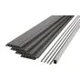 Terrassendielen AluClick – Farbe: grau, Querschnitt: 165,5 x 26,6 mm, Länge: 2,2 m