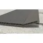 Terrassendielen AluClick – Farbe: grau, Querschnitt: 165,5 x 26,6 mm, Länge: 2,2 m