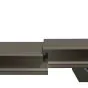 Terrassendielen AluClick – Farbe: grau, Querschnitt: 165,5 x 26,6 mm, Länge: 2,2 m