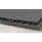 Terrassendielen AluClick – Farbe: grau, Querschnitt: 165,5 x 26,6 mm, Länge: 2,2 m