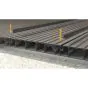 Terrassendielen AluClick – Farbe: braun, Querschnitt: 165,5 x 26,6 mm, Länge: 2,2 m