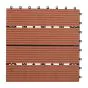 Terrassenfliese WPC Amsterdam - Abmessungen: 300 x 300 mm