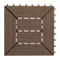 Terrassenfliese WPC Helsinki - Abmessungen: 300 x 300 mm