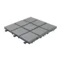 Terrassenfliese WPC Hellgrau - Abmessungen: 300 x 300 mm, Höhe: 24 mm