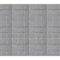Terrassenfliese WPC Hellgrau - Abmessungen: 300 x 300 mm, Höhe: 24 mm
