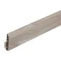 Sockelleiste 2400 x 80 x 15 mm - Modell: BRAHMS Walnuss Dekor