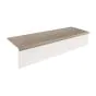 Stufenauflage Vinyl 1200 x 300 x 30 mm  - Modell: BRAHMS Walnuss Dekor