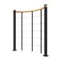 Brüstungsgeländer für Mod. Washington - Länge: 100 cm, Höhe: 90 cm, Farbe: schwarz, Holzart: Buche