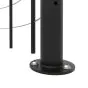 Brüstungsgeländer für Mod. Washington - Länge: 100 cm, Höhe: 90 cm, Farbe: schwarz, Holzart: Buche