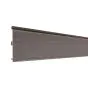 WPC Profil Mode - Farbe: schwarzgrau, Länge: 200 cm, Höhe: 20 cm, Stärke: 2 cm