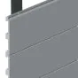 WPC Profil Mode - Farbe: Holzoptik dunkel, Länge: 200 cm, Höhe: 20 cm, Stärke: 2 cm