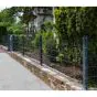 Doppelstabmattenzaun Goliath 8/6/8 mm - Ausführung: anthrazit beschichtet, Höhe: 143 cm, Länge: 251 cm
