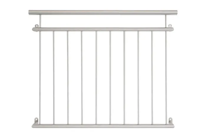 Französischer Balkon „Classic“ - Länge: 139 cm, Material: Edelstahl