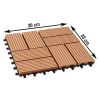 Terrassenfliese WPC Mailand -  Abmessungen: 300 x 300 mm