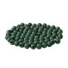 Zierkugeln Kunststoff - 100 Stück, Farbe: grün