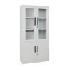 Büroschrank Mod. Elisa mit 4 versperrbaren Flügeltüren - Breite: 900 mm, Höhe: 1850 mm, Tiefe: 400 mm
