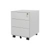 Rollcontainer Mod. Elisa mit 3 versperrbaren Schubladen - Breite: 390 mm, Höhe: 538 mm, Tiefe: 520 mm