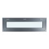 Fenster für WPC Gartenhäuser - Farbe: eisengrau RAL 7011, Breite: 160 cm, Höhe: 50,5 cm, Aluminium