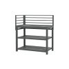 Outdoorküche aus Aluminium & Sinterstein Modul C Ablage - Breite: 1200 mm, Tiefe: 590 mm, Höhe: 1240 mm