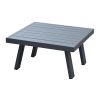 Kaffeetisch quadratisch Lissabon aus Aluminium - Farbe: anthrazit, Maße: 710  x 710 x 380 mm