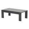 Kaffetisch London aus Aluminium - Farbe: anthrazit, Maße: 1100 x 600 x 400 mm