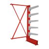 Erweiterungsset für Kragarmregal Mod. Heavy - Höhe: 2503 mm, Breite: 1350 mm, Tiefe gesamt: 1130 mm