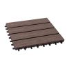 Terrassenfliese WPC Florenz - Abmessungen: 300 x 300 mm