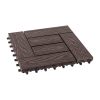 Terrassenfliese WPC Moskau - Abmessungen: 300 x 300 mm
