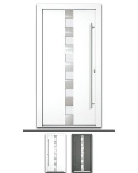 Aluminiumtür Mod. Jupiter - 1100 x 2100 mm (B x H)