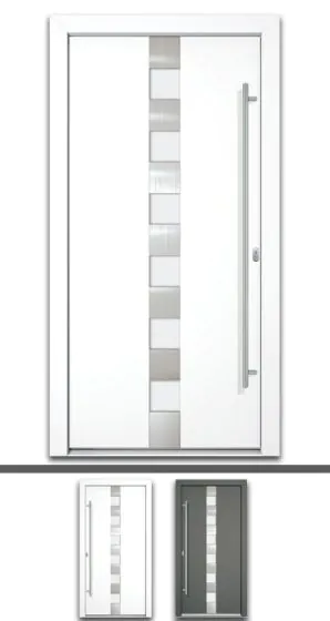 Aluminiumtür Mod. Jupiter - 1100 x 2100 mm (B x H)