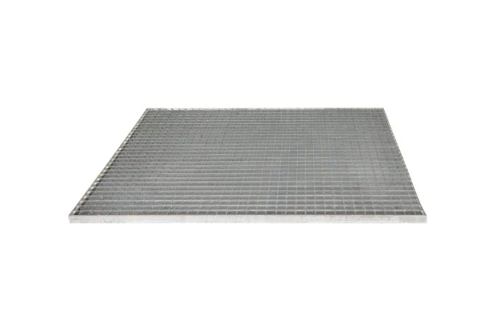 Edelstahl Gitterrostpodeste 30 x 30 mm - Länge: 1200 mm, Breite: 1000 mm
