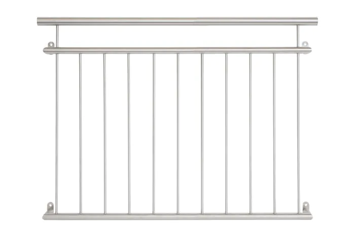 Französischer Balkon „Classic“ - Länge: 151 cm, Material: Edelstahl
