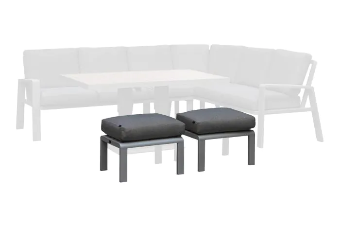 Hocker Malaga - Breite: 450 mm, Länge: 600 mm, Höhe: 315 mm