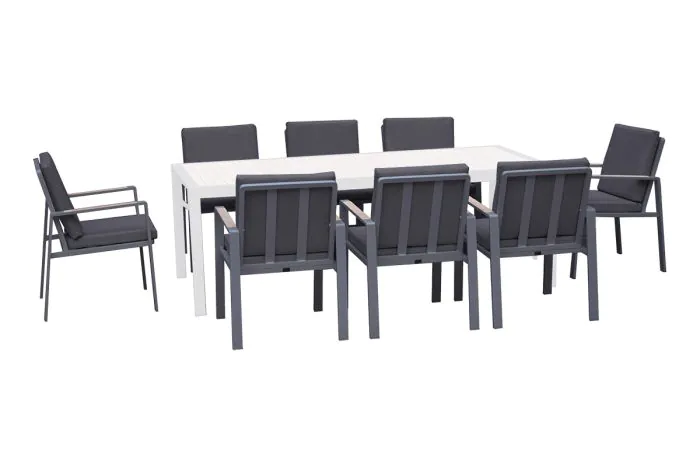 Gartensessel Nice – Breite: 615 mm, Tiefe: 605 mm, Höhe: 850 mm, Sitzhöhe: 410 mm